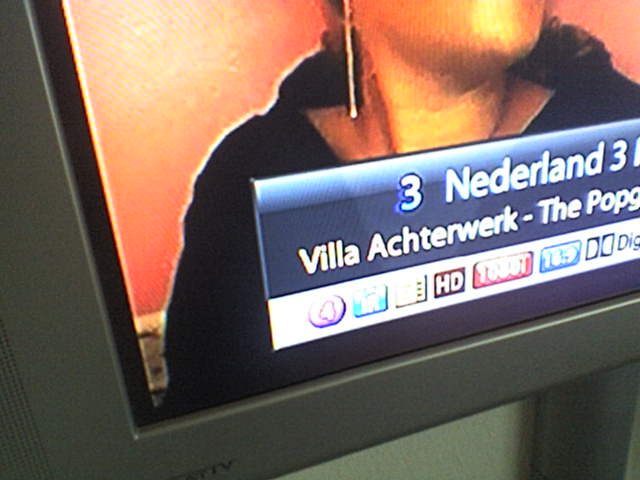 1080i over Component op Philips (met zwarte zijbalken)